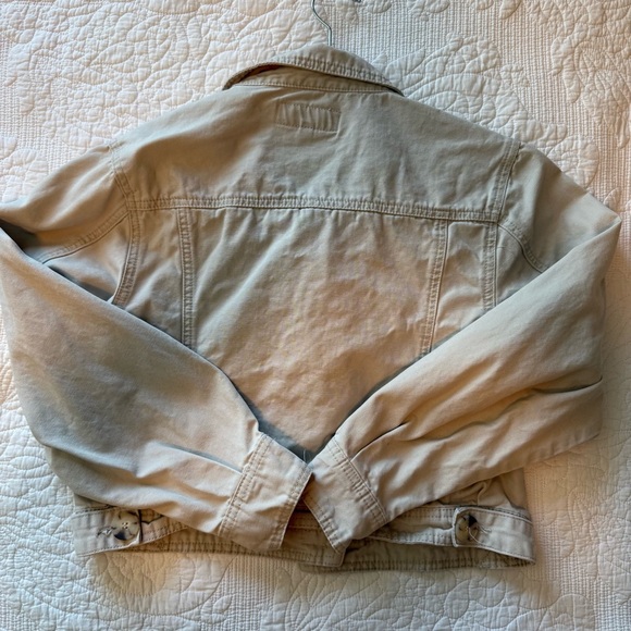 Blank NYC Light Beige Denim Jacket - Picture 4 of 4